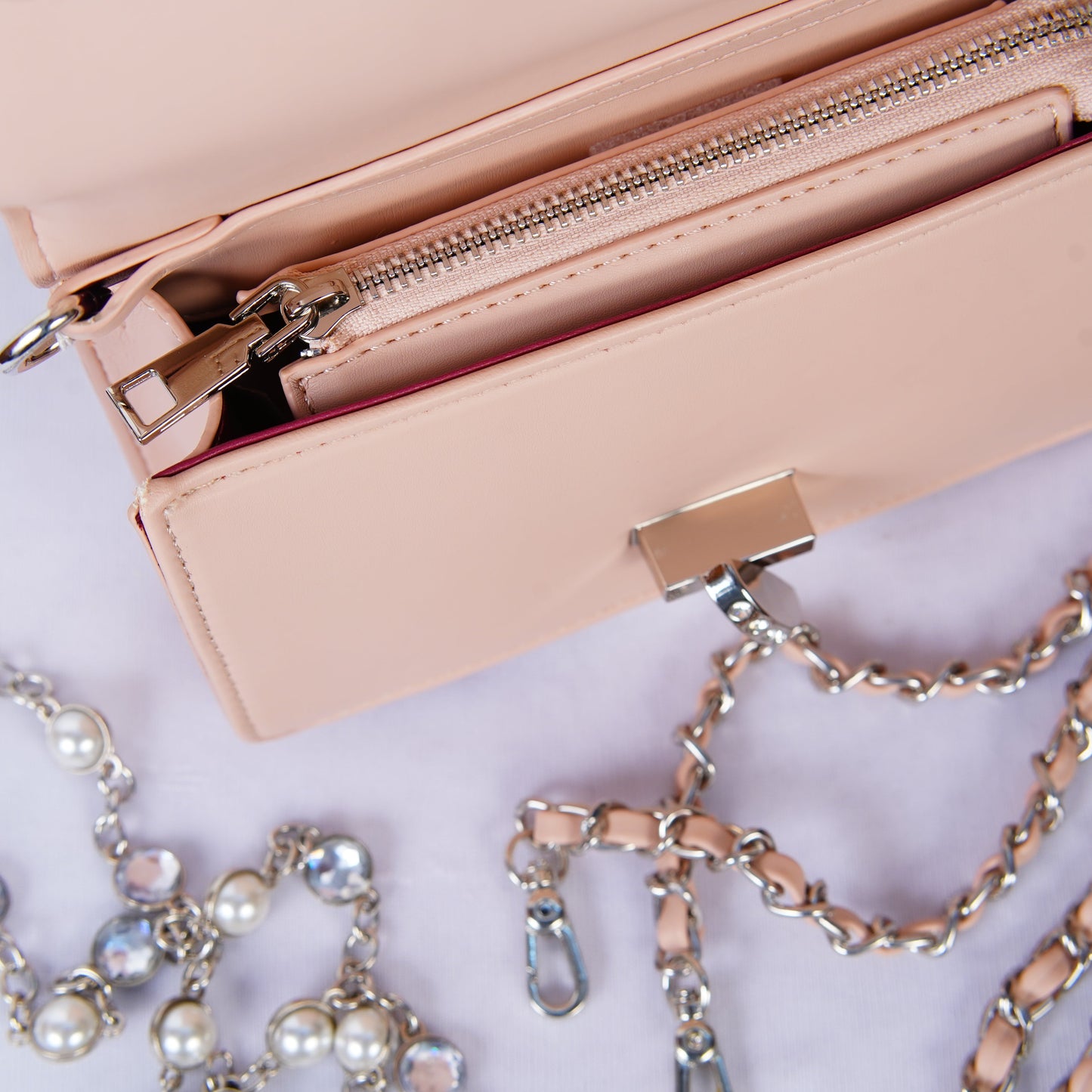 Bella Rosé Luxe Clutch