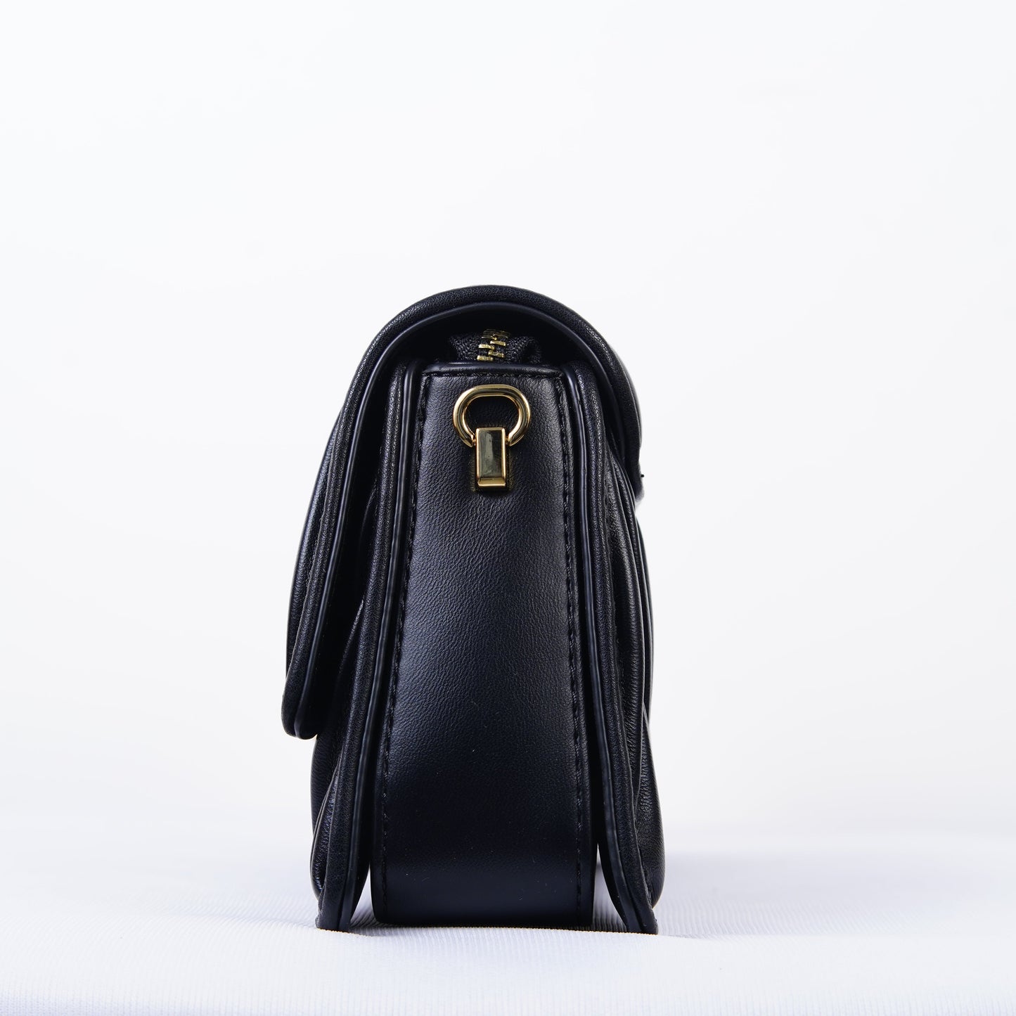Noir Weave Clutch – Midnight Edition