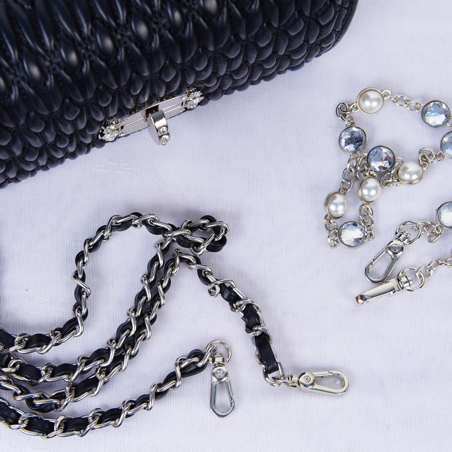 Crystal Noir Sling – Evening Whisper Edition