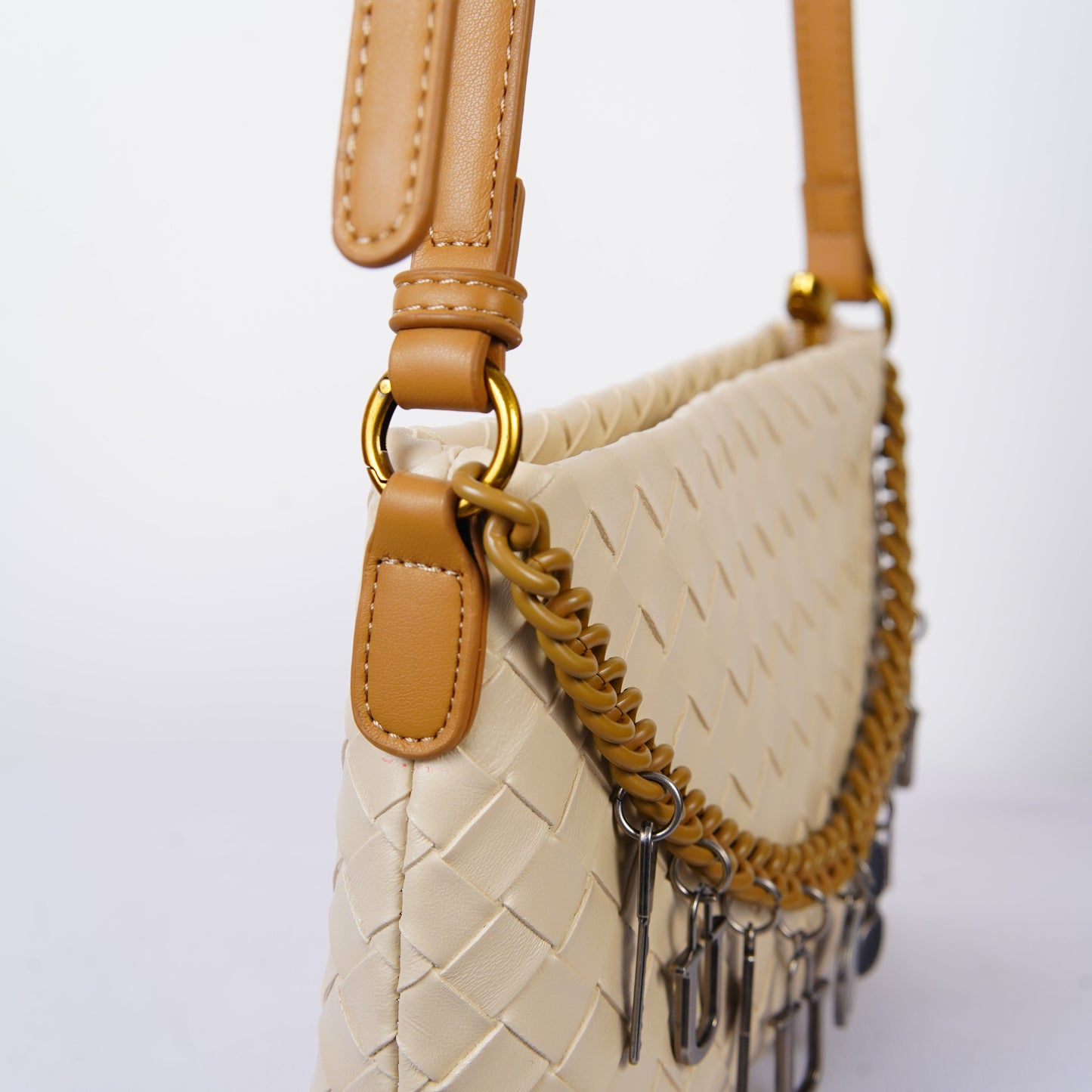 The Urban Muse – Charm Chain Sling Bag