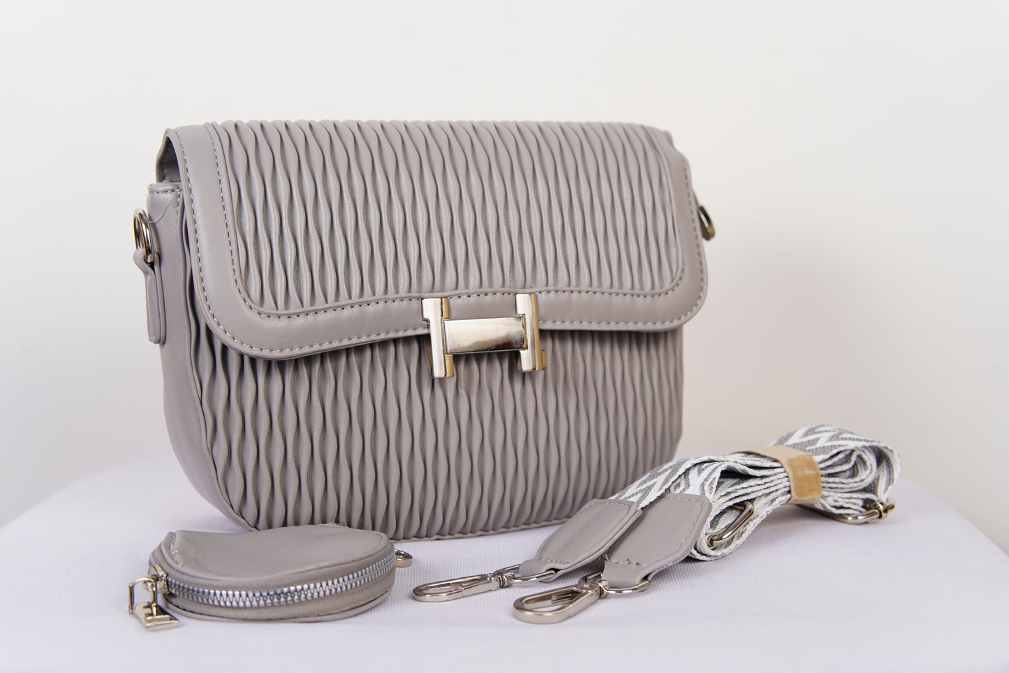 Wavelength Saddle Bag – Storm Grey