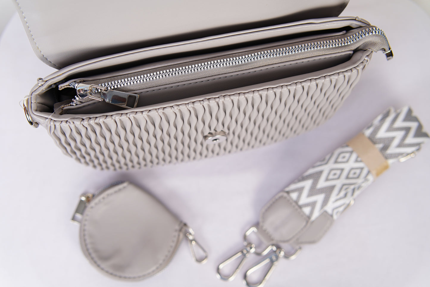 Wavelength Saddle Bag – Storm Grey