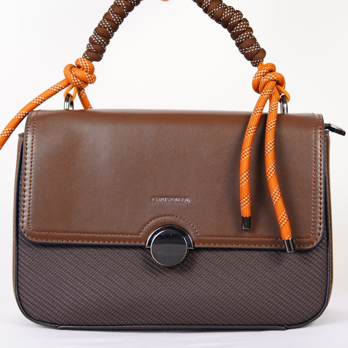 The Urban Explorer – Dual-Tone Structured Handbag by Chris Kalla