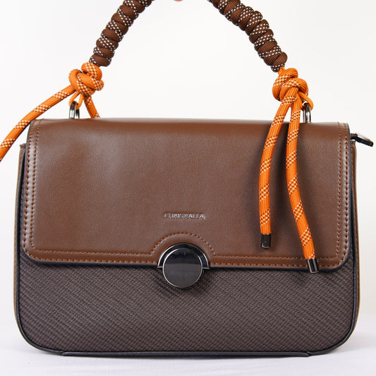 The Urban Explorer – Dual-Tone Structured Handbag by Chris Kalla
