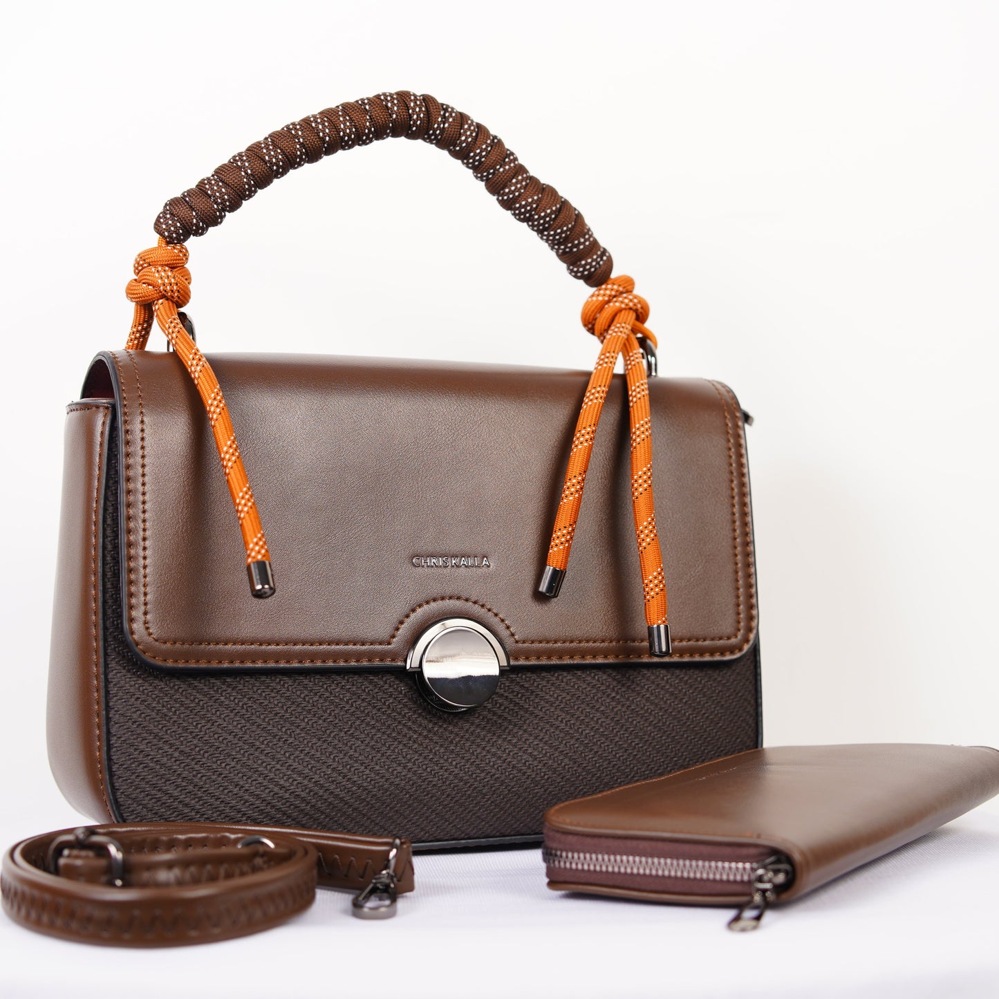 The Urban Explorer – Dual-Tone Structured Handbag by Chris Kalla