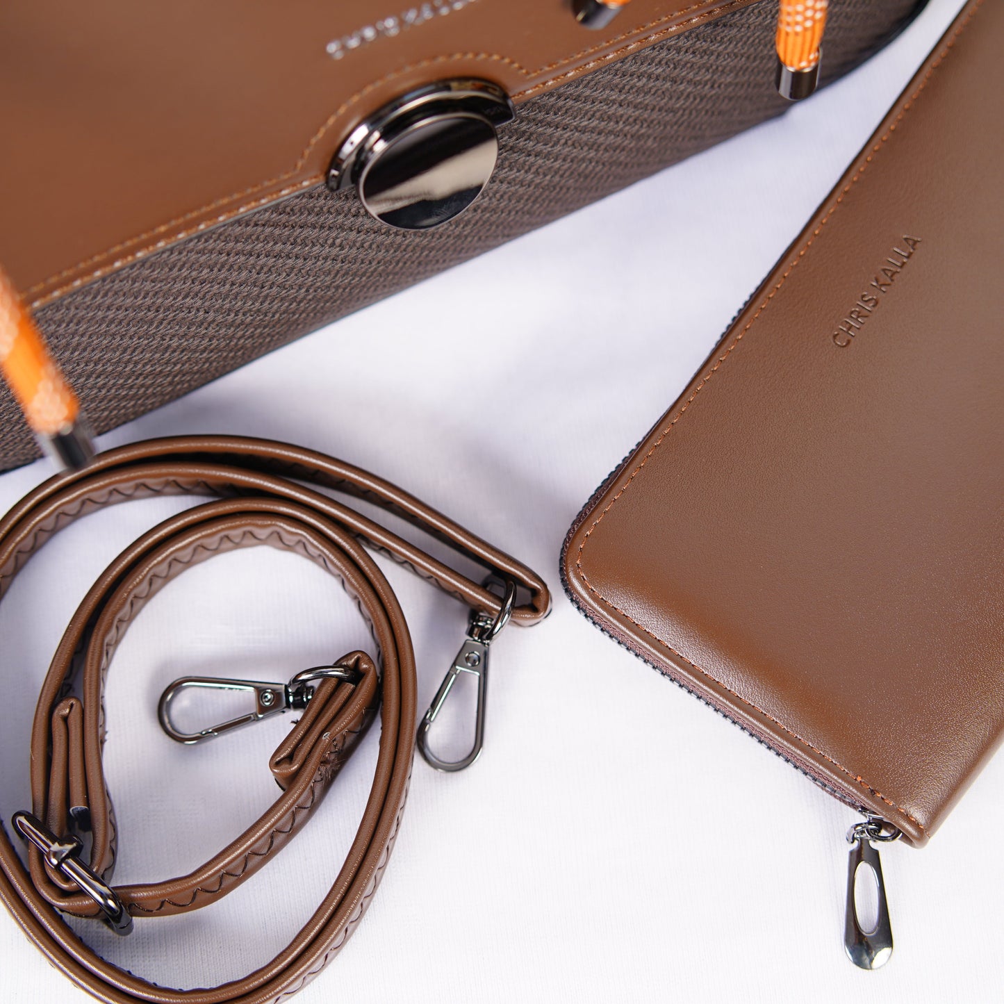 The Urban Explorer – Dual-Tone Structured Handbag by Chris Kalla