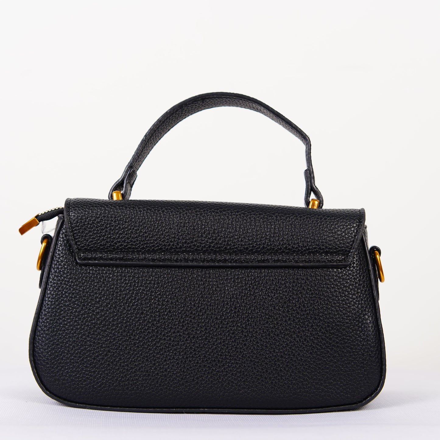 Noir Élégance Mini Satchel